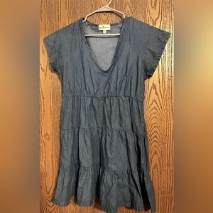 Denim dress